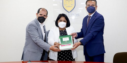 El Poder Judicial del Estado respalda el Plan Estatal de Desarrollo 2021-2027