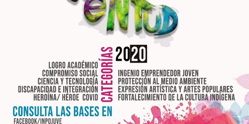 INPOJUVE abre convocatoria para el Premio Estatal de la Juventud 2020