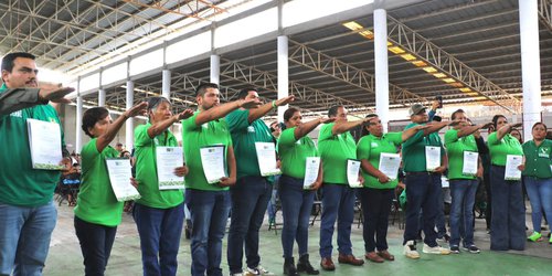 Rinde protesta Comité Municipal del Partido Verde en Ciudad Fernández