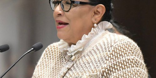 Rosa Icela Rodríguez rinde comparecencia ante la Cámara de Diputados: un año de resultados de la Cuarta Transformación.