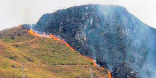 Incendio forestal azota santuario histórico de Machu Picchu
