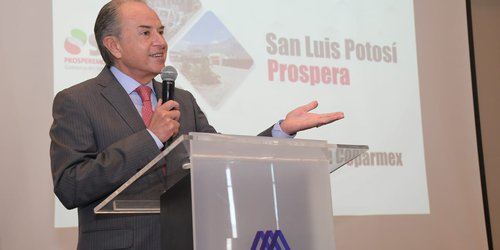 Carreras convoca a iniciativa privada a sumar esfuerzos por el desarrollo de SLP