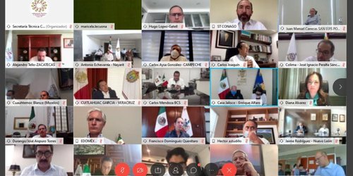 JM Carreras sostiene videoconferencia con integrantes de la CONAGO