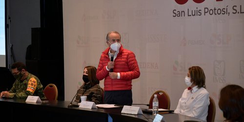SLP preparado para iniciar vacunación contra covid-19