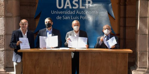 UASLP e INAH firman convenio interinstitucional