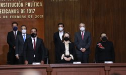 Juan Manuel Carreras participó en conmemoración del aniversario de la Constitución