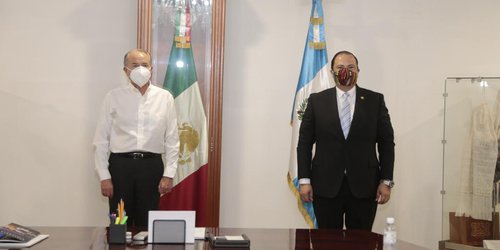 Gobernador dio bienvenida a SLP a embajador de Guatemala