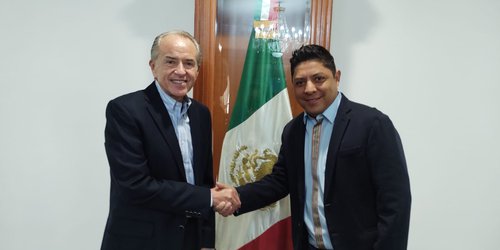 Carreras y Gallardo sostienen encuentro previo a entrega-recepción