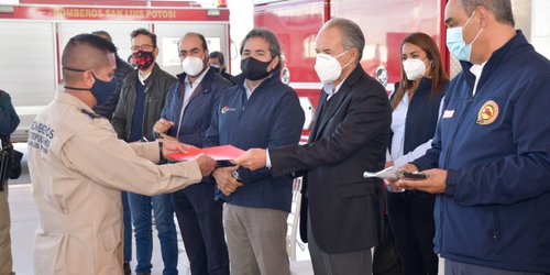 Inaugura Juan Manuel Carreras moderna y equipada estación de bomberos en zona industrial