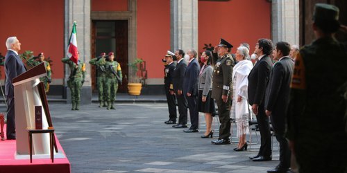 Asiste JM Carreras a segundo Informe de Gobierno del presidente López Obrador