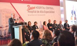 Nuevo Hospital Central, gran legado para las familias potosinas: Carreras