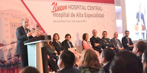 Nuevo Hospital Central, gran legado para las familias potosinas: Carreras