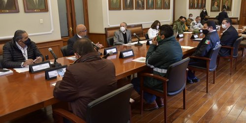 Gobierno del Estado delinea estrategias de acción para la temporada invernal