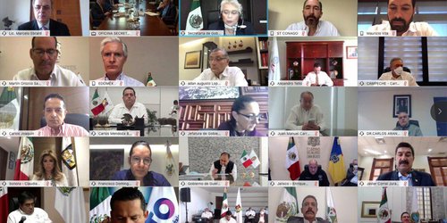 SLP coordina acciones con la federación para transitar a la reapertura de actividades