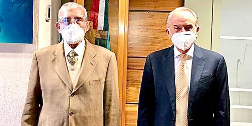 Carreras y Jorge Arganis revisan proyectos de infraestructura