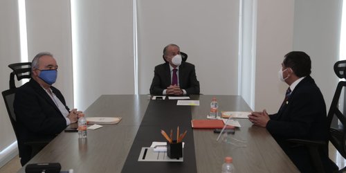 JM Carreras reitera compromiso con el magisterio potosino