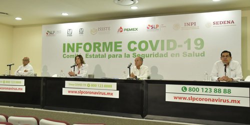 SLP se mantendrá en semáforo rojo de máximo riesgo de contagio de Covid