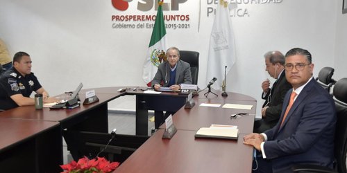 Participa JM Carreras en sesión ordinaria de Seguridad Nacional