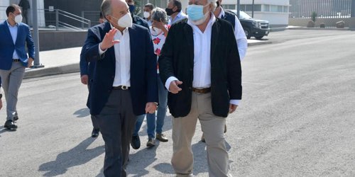 JM Carreras y Alejandro Encinas supervisan el Centro Estatal de Identificación Forense y de Búsqueda en SLP