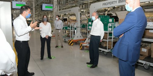 Supervisa JM Carreras protocolo de arranque de operaciones en BMW