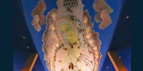 La Virgen de Guadalupe más grande del mundo está en Oaxaca: conoce la impresionante pintura
