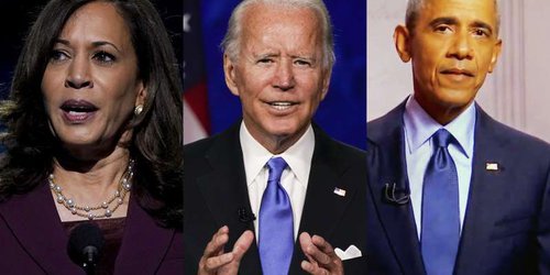 Esto es lo que revela el lenguaje corporal de Joe Biden, Kamala Harris y los Obama