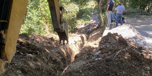 Conagua impulsa obras de drenaje sanitario en comunidades potosinas