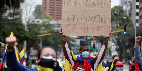 Buscan a 168 personas desaparecidas durante las protestas en Colombia