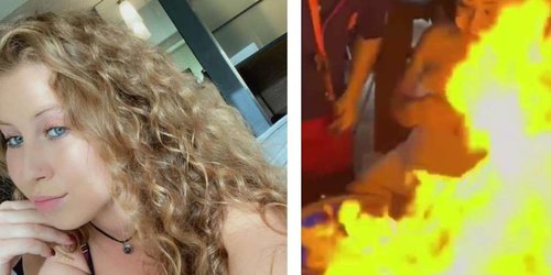 Queman rostro de turista con bebida flameante dentro de bar en Cancún