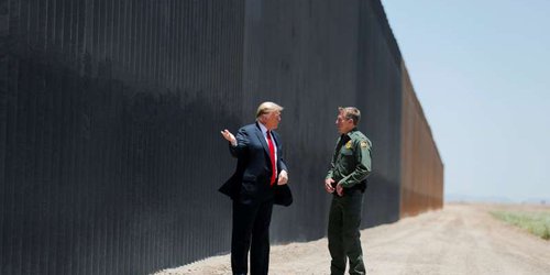 Es mentira que Biden quiera derribar el muro fronterizo