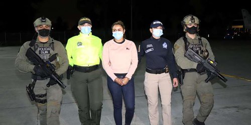 Policía de Colombia con apoyo de la DEA captura hermana de líder del Clan del Golfo