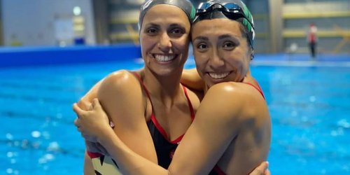 Nuria Diosdado y Joana Jiménez pasan a la final de nado sincronizado en Tokyo 2020