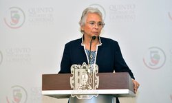 Gobierno Federal mantendrá apoyo para San Luis Potosí, aseguró Olga Sánchez Cordero