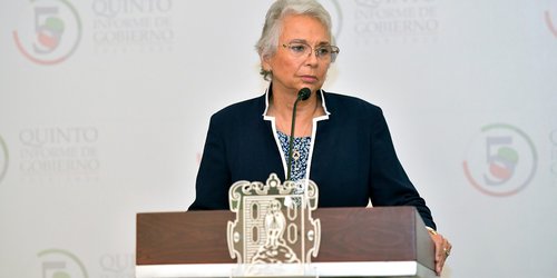 Gobierno Federal mantendrá apoyo para San Luis Potosí, aseguró Olga Sánchez Cordero