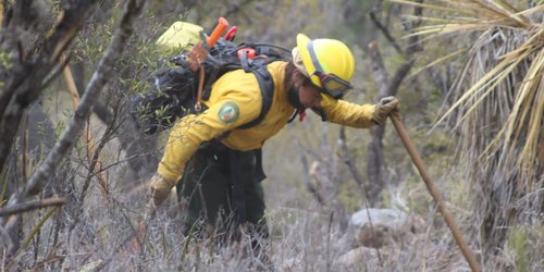 Controlado al 100% incendio en El Milagro, Guadalcázar