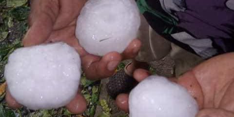 No hay lesionados, solo daños materiales, tras tormenta de granizo en la Huasteca
