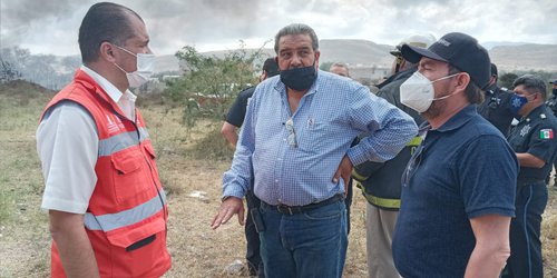 Incendio en fábrica de SLP ya fue controlado: Protección Civil