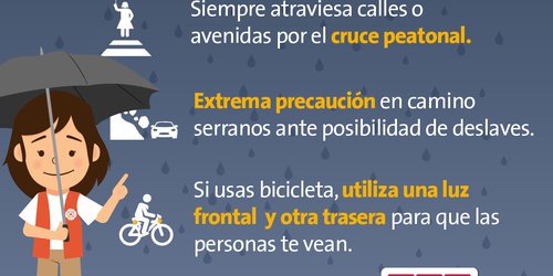 Prevalecen condiciones de lluvia para las próximas horas