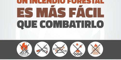 Emiten recomendaciones para evitar incendios forestales