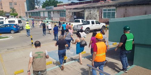 Participó SLP en el segundo simulacro nacional 2021