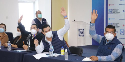 Aprueba Comisión Permanente panista, ternas de precandidatos a Diputaciones Locales