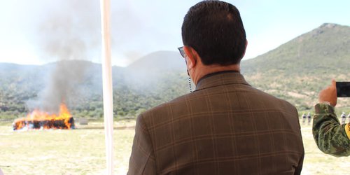 Queman más de cinco mil kilos de enervantes en Zaragoza