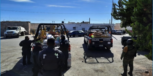 Aseguran más de una tonelada de pirotecnia en Charcas