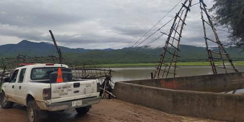 Monitorean nivel de presa San Diego ante lluvias por onda tropical 5 y monzón mexicano