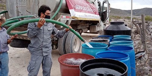 Apoya Conagua a más de 45 mil potosinos con reparto de agua potable