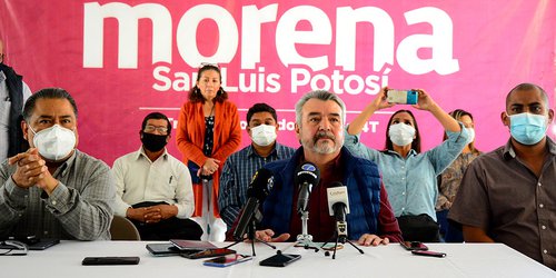 Descarta dirigencia estatal de Morena y consejeros de SLP coalición con el Partido Verde