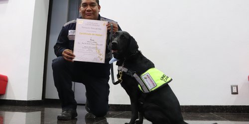 Reconocen a unidades caninas de Agricultura por proteger patrimonio agroalimentario de México