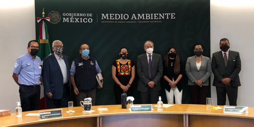Se reúne Gobernador del Estado con titular de SEMARNAT
