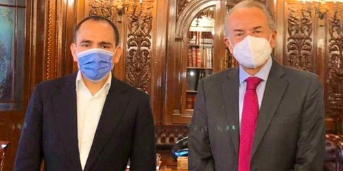 Se reúne el Gobernador con titular de la SHCP