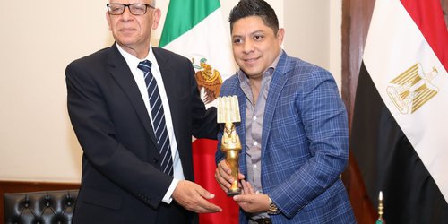 San Luis y Egipto fortalecen lazos comerciales, culturales y de negocios